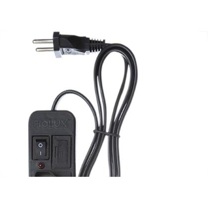 Imagem de Filtro Linha Fiolux 3 Tomada  Bivolt Preto