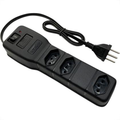 Imagem de Filtro Linha Multicraft Max 3 Tomada  10A Bivolt