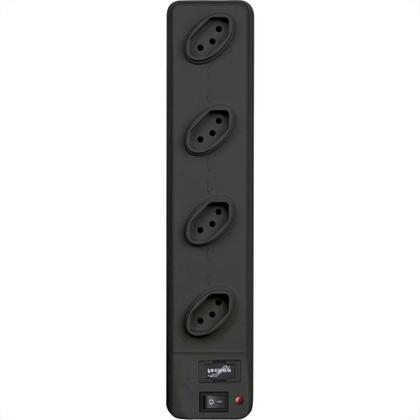 Imagem de Filtro Linha Techna Plastico 4 Tomadas Distanciada Ftk-004