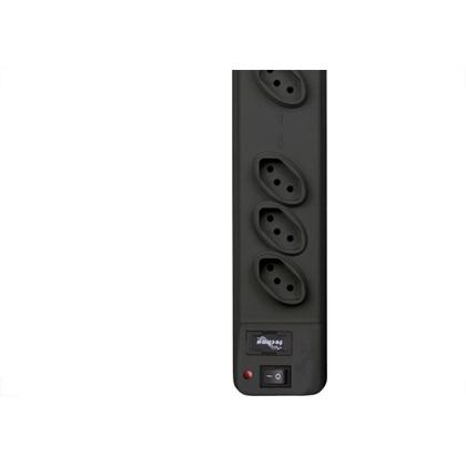 Imagem de Filtro Linha Techna Plastico 6 Tomadas Distanciada Ftk-006