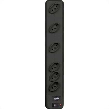 Imagem de Filtro Linha Techna Plastico 6 Tomadas Distanciada Ftk-006