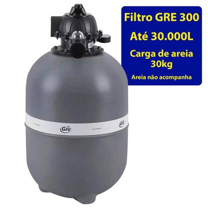 Imagem de Filtro para Piscina Até 30000 Litros Fluidra GRE 300