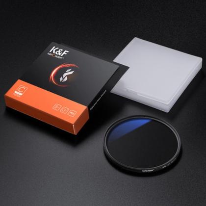 Imagem de Filtro Polarizado Cpl P/ Lente 58mm K&f Concept - Made Japan