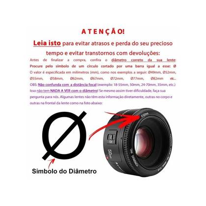 Imagem de Filtro Polarizador Circular para Lente de Câmera Fotográfica Greika CPL FPC 58mm