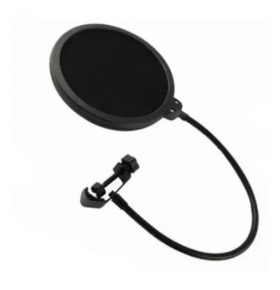 Imagem de Filtro Pop Filter Dupla Camada Para Microfones