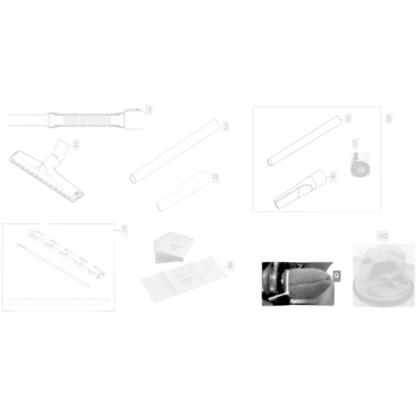 Imagem de Filtro Proteção de Espuma Compatível com  Aspirador Karcher NT2000