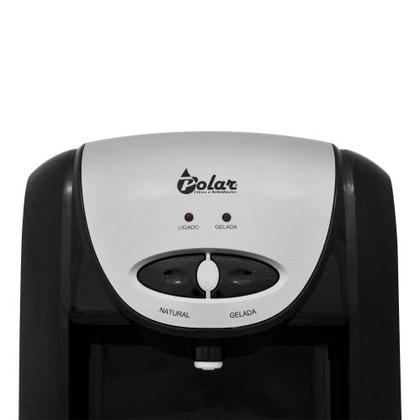 Imagem de Filtro Purificador Água Bebedour Natural E Gelada Preto 110v