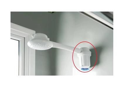 Imagem de Filtro Purificador De Água Para Chuveiros E Duchas Remove Cloro