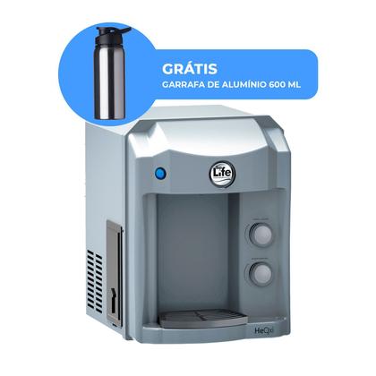 Imagem de Filtro Purificador e refrigerador de Água Top Life HeOxi (Linha Alcalina Ionizada com Super Ozônio) Prata  - Prata - 39 