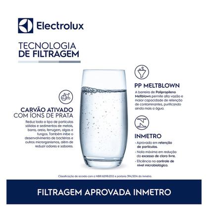 Imagem de Filtro Purificador PE11 em Polipropileno Branco - Electrolux - 41037245