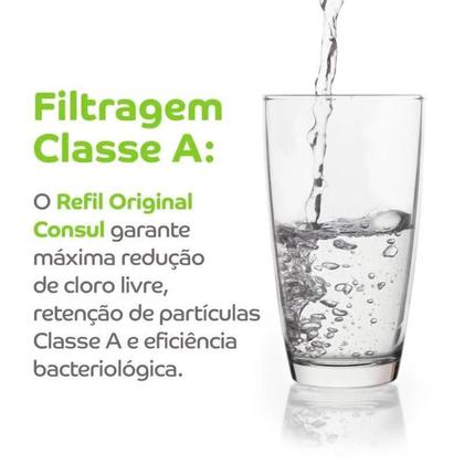 Imagem de Filtro Refil Consul CIX06AX para Purificador de Água CPC31, CPB34 - Original