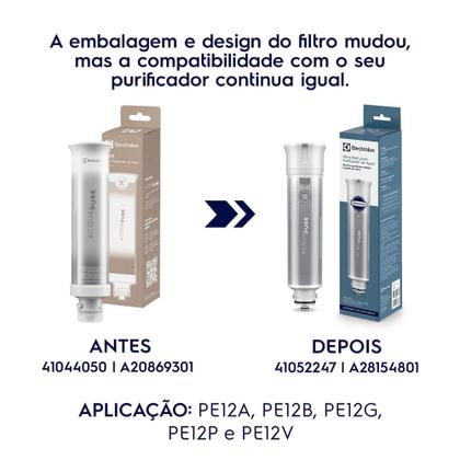 Imagem de Filtro/Refil Original de Água Acqua Pure para Purificador Electrolux PE12A/PE12B/PE12G/PE12V/PE12P