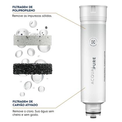 Imagem de Filtro/Refil Original de Água para Purificador Electrolux PE11B/PE11X/PC41B/PC41X/PH41B/PH41X
