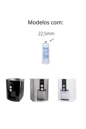 Imagem de Filtro Refil Purificador Masterfrio Rótulo Azul 22,5mm Compatível WFS