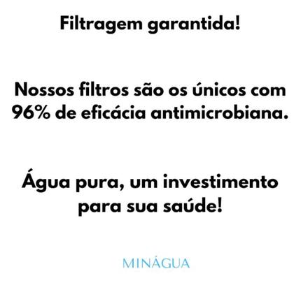 Imagem de Filtro Refil Purificador Masterfrio Rótulo Azul 22,5mm Compatível WFS