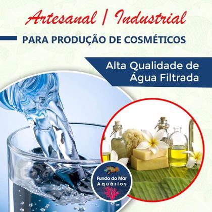Imagem de Filtro Reverso Osmose 4 Estágios sem bomba para produção artesanal de cosméticos