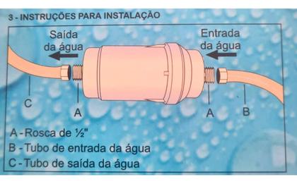 Imagem de Filtro Rosca 1/2 Multiuso 60l/h para aparelho Por Pressão