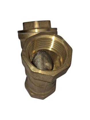 Imagem de Filtro Tipo Y Industrial de 1/2 de Latão Forjado Com Tela em Aço Inox Alta Durabilidade IVM Italy