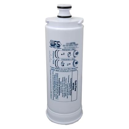 Filtro WFS004 Gold Flow Compatível C/ Masterfrio Rótulo Azul Imagem de Filtro WFS004 Gold Flow Compatível C/ Masterfrio Rótulo Azul