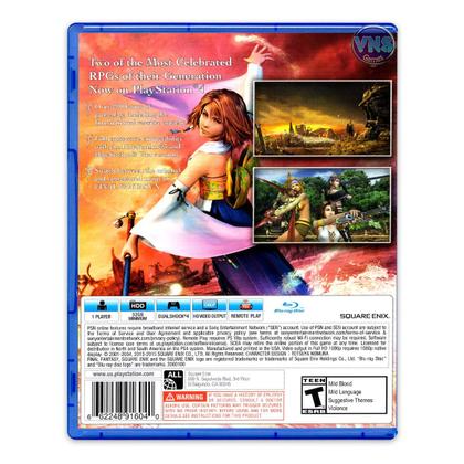 Final Fantasy X / X-2 HD Remaster - PS 4 - Mídia Física - Square
