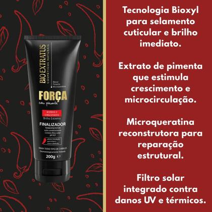 Imagem de Finalizador Bio Extratus Força Com Pimenta 200g