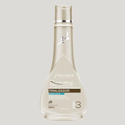 Imagem de Finalizador Cabelos Naturais Neutro 250ml Raiz Latina Profissional Creme Protetor Térmico Raios UVB