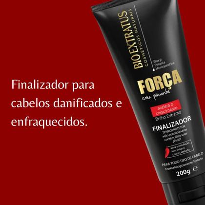 Imagem de Finalizador Força Com Pimenta Crescimento 200g Bio Extratus