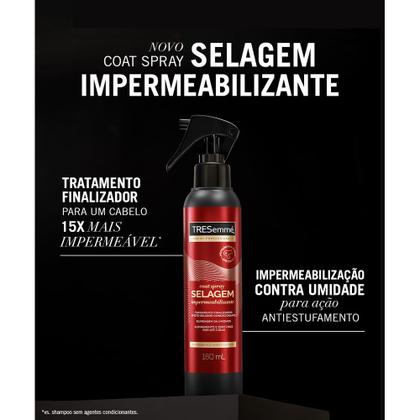 Imagem de Finalizador Tresemmé Coat Spray Selagem Impermeabilizante 180ml