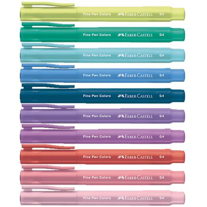 Imagem de Fine Pen Faber Castell Shoulder Bag Caneta Colorida Contorno