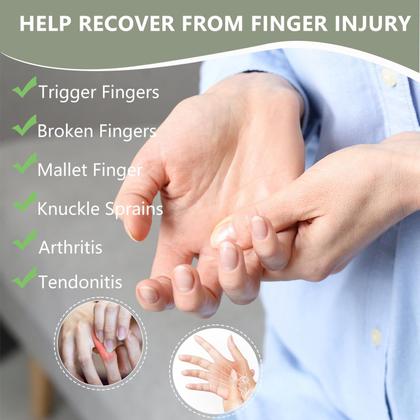 Imagem de Finger Splint EDNYZAKRN para imobilização do dedo médio