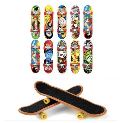 Imagem de Fingerboard Skate Mini Dedo Esportivo 4 Unidades +