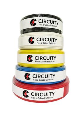 Imagem de Fio 4mm Com 100 Metros Flexivel Segurança Elétrica