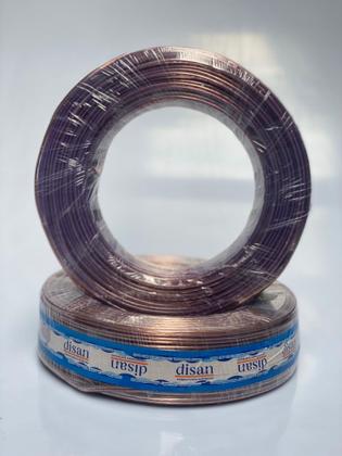 Imagem de Fio bicolor Paralelo cristal 1,5mm 50mts Disan Som automotivo