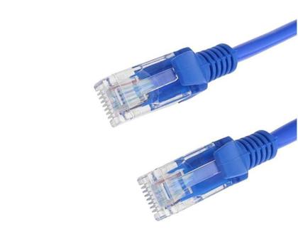 Imagem de Fio Cabo De Rede Internet Rj45 2 Metros Azul X-cell