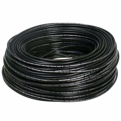 Imagem de Fio Cabo Flex Sil 2,5mm Rolo Preto 100Mt