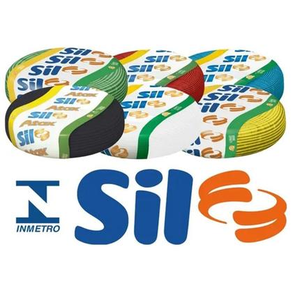 Imagem de Fio Cabo Flexível 16mm 750v FlexSil 25 Metros Preto Sil