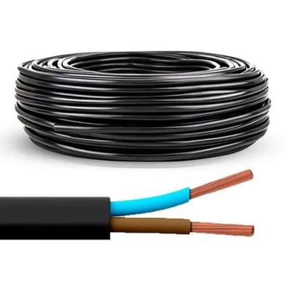 Imagem de Fio Cabo Flexível PP 4x1,5mm Silflex Rolo Preto 1 Metro