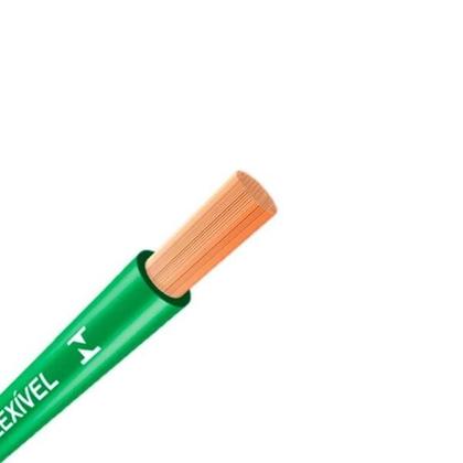 Imagem de Fio cabo flexível sil 16mm verde rolo 100 metros 322601