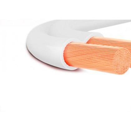 Imagem de Fio Cabo Paralelo Sil 2X1,00Mm Branco 100M