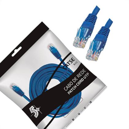 Imagem de Fio Cabo Rede Patch Cord Rj45 Injet 15Mt
