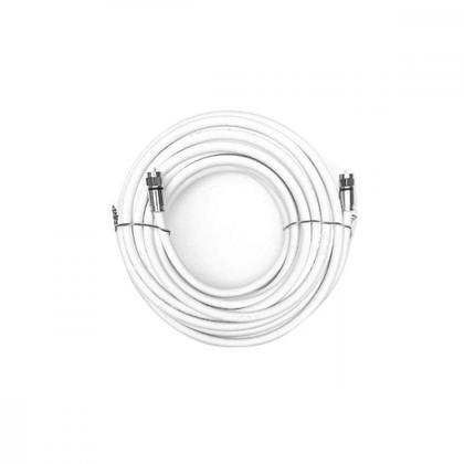 Imagem de Fio Coaxial Rg 06 Com Conector Branco 67% 05M 3212