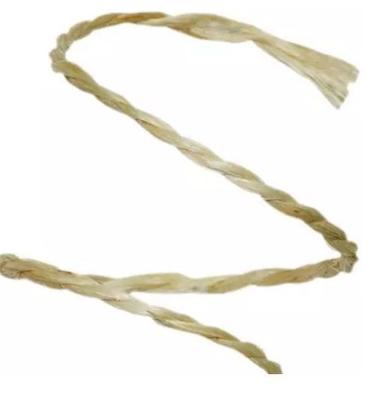 Imagem de Fio Corda De Sisal Cor Natural 70 Metros Decoração junina