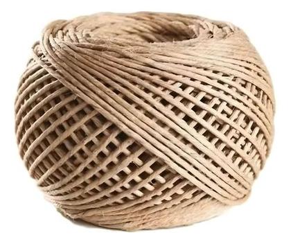 Imagem de Fio Cordão Barbante Rami 2mm Rolo 100g Sisal Aprox 90 Metros