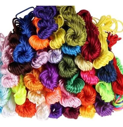 Imagem de Fio Cordão Cetim Seda Rabo Rato 1Mm 10M -