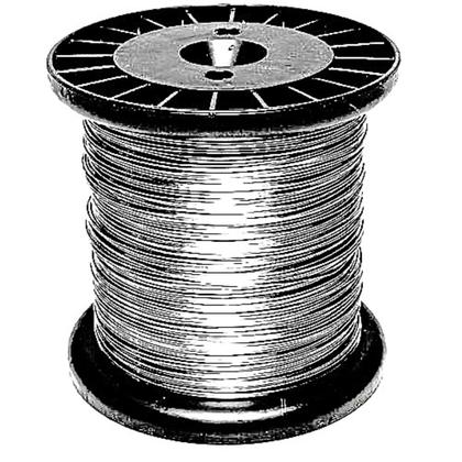 Imagem de Fio de Aço Inox 304L Polido Brilhante, diâmetro 0,45mm, durabilidade, 400Mt maleável Artesanato Bijuteria, 500g