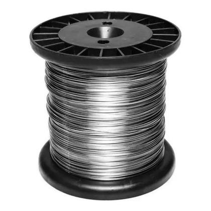 Imagem de Fio De Aço Inox Para Cerca Elétrica 1,20mm Bobina Com 99m