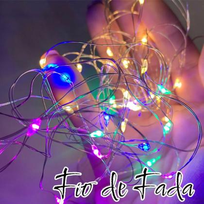 Imagem de Fio De Fada Musical Natal 200 Lâmpadas LEDs Colorido USB 20m