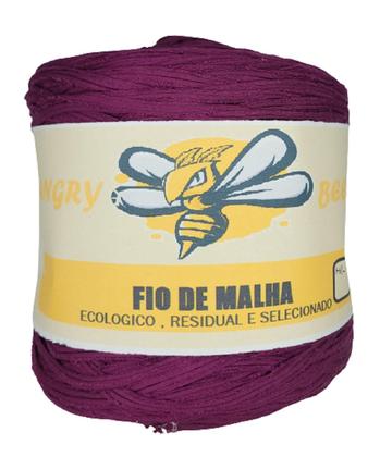 Imagem de Fio De Malha Residual 1Kg Artesanato Croche Trico Merlot