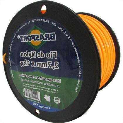 Imagem de Fio De Nylon Brasfort Redondo 2,7Mm/150M 1Kg 7541