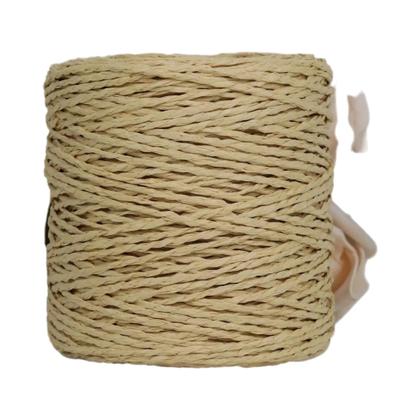 Imagem de Fio de Palha de Raffia 100g para Tricô, Crochê e Artesanato - Ideal para Chapéus e Bolsas de Verão